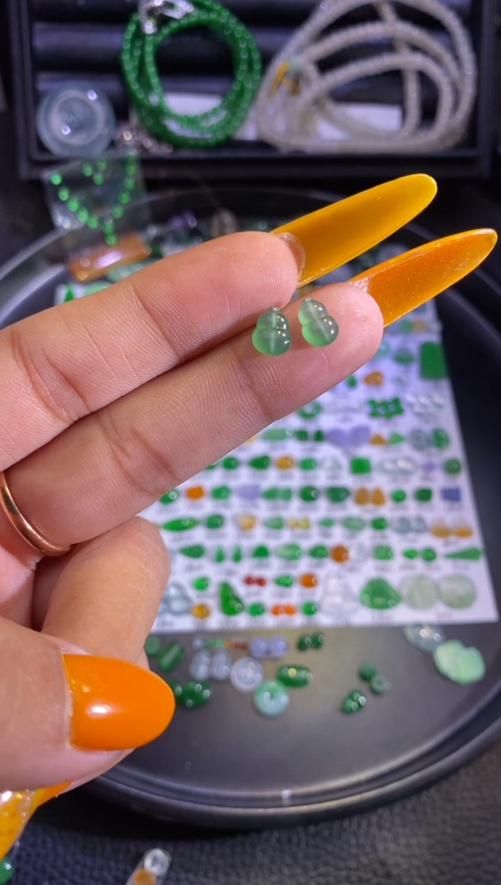 未镶嵌挂件翡翠葫芦