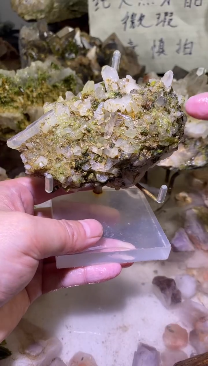 未镶嵌珠宝半成品水晶102号278g四川美姑超七花园水晶