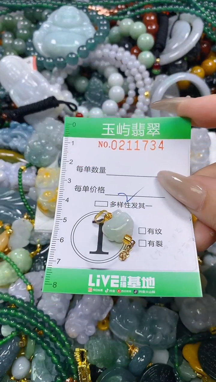 颈饰未镶嵌翡翠闪购0211734