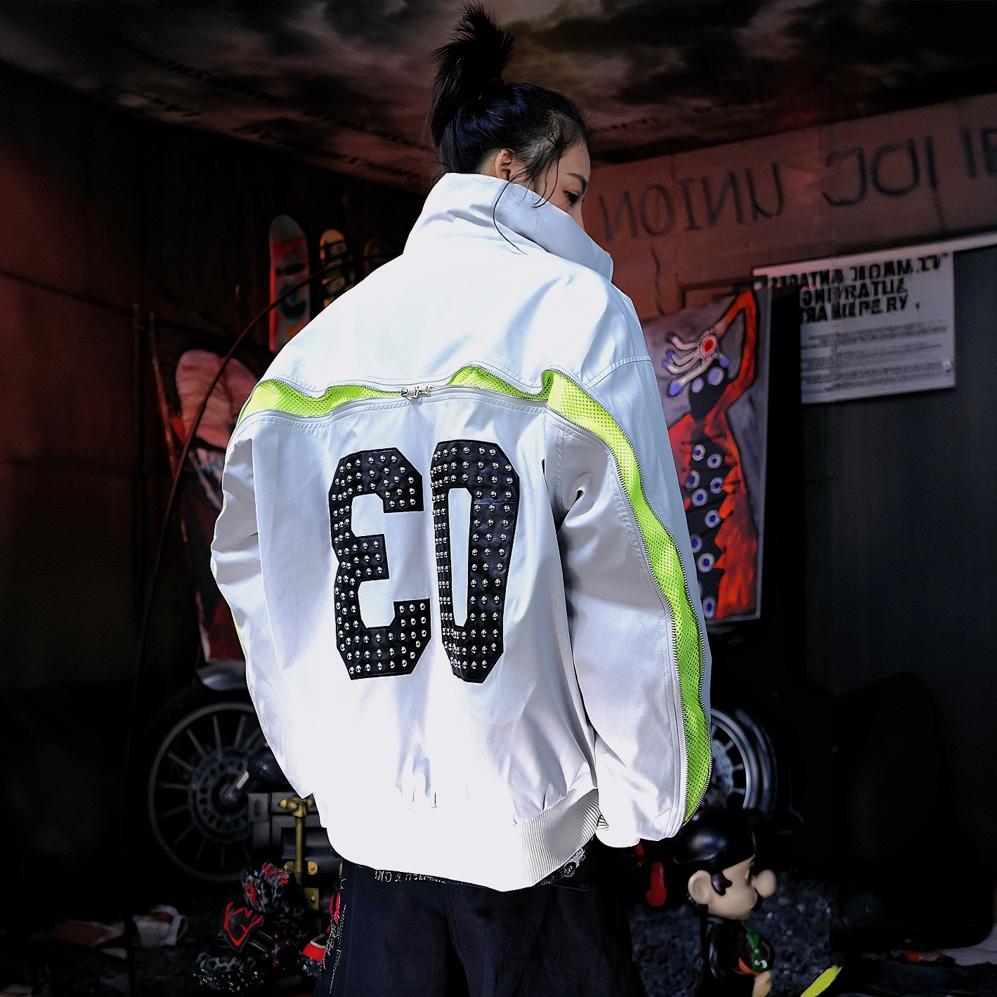 新潮牌【03】美式绒连帽御寒羽绒服男士冬季新款韩版时尚加厚工装