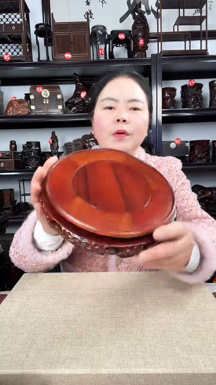 【闪购商品】木906瑕疵老李红木工艺品