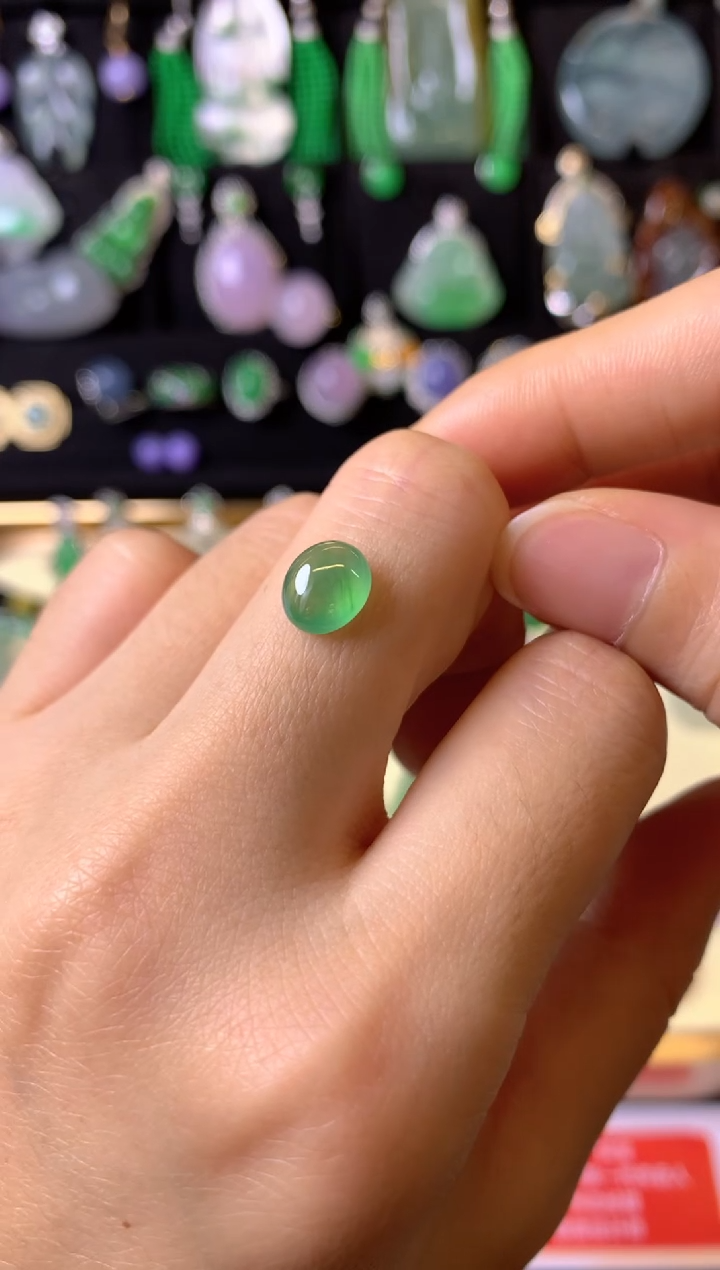 【闪购商品】定制翡翠未镶嵌1裸玉（客户意向镶嵌）