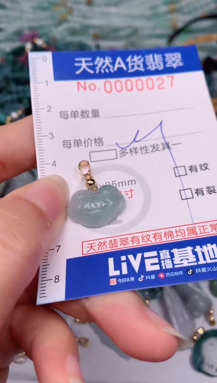 【闪购商品】翡翠颈饰未镶嵌00000027