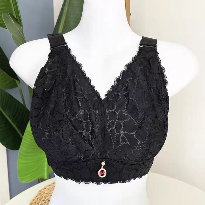 李亚梅同款      2046蕾丝内衣美背