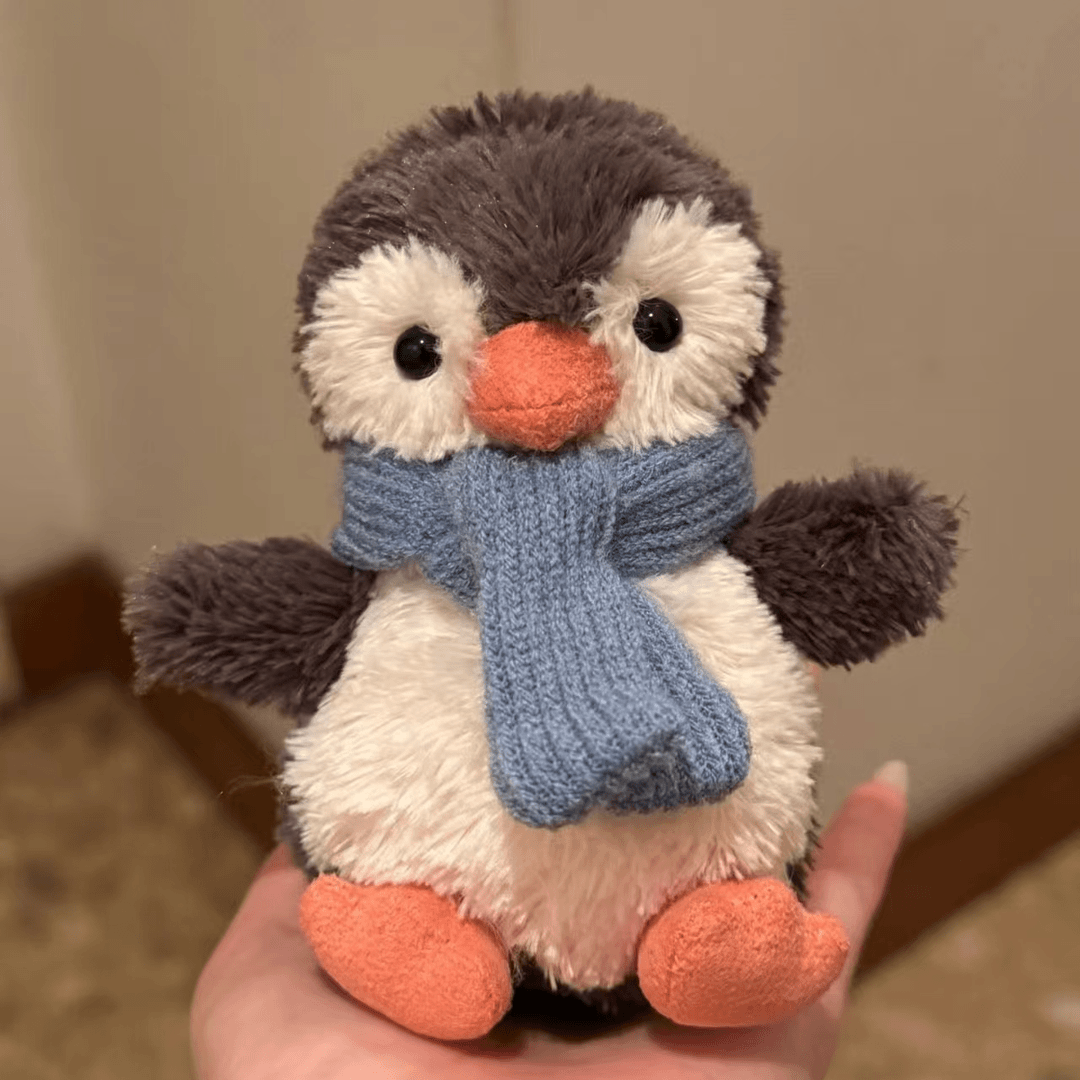 jellycat圣诞节新品花生企鹅雪板装可爱娃娃公仔毛绒玩具礼物