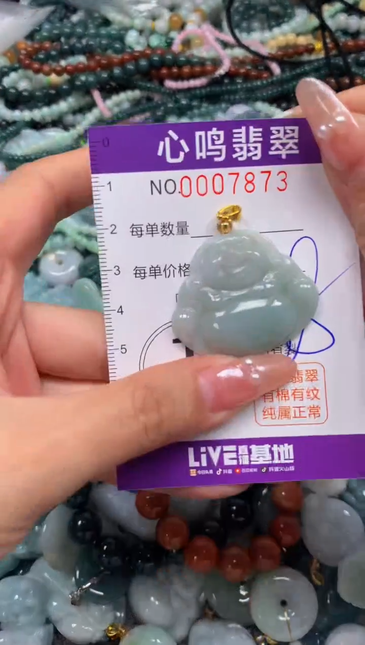 颈饰未镶嵌翡翠闪购007873