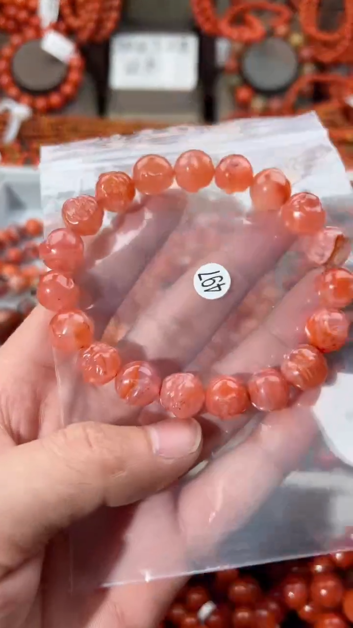 【闪购商品】南红玛瑙手串未镶嵌11+