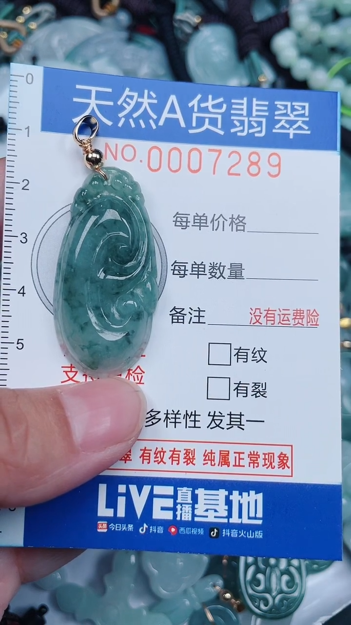 颈饰未镶嵌翡翠...0007289