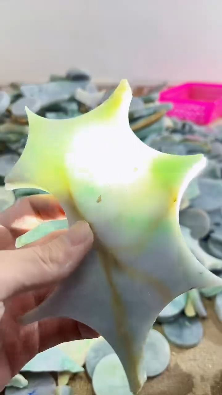 【闪购商品】翡翠裸石缅甸翡翠A货文444