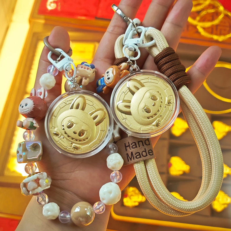【水贝金店】黄金卡通布布挂件 手机包挂 女生可爱情人节礼物
