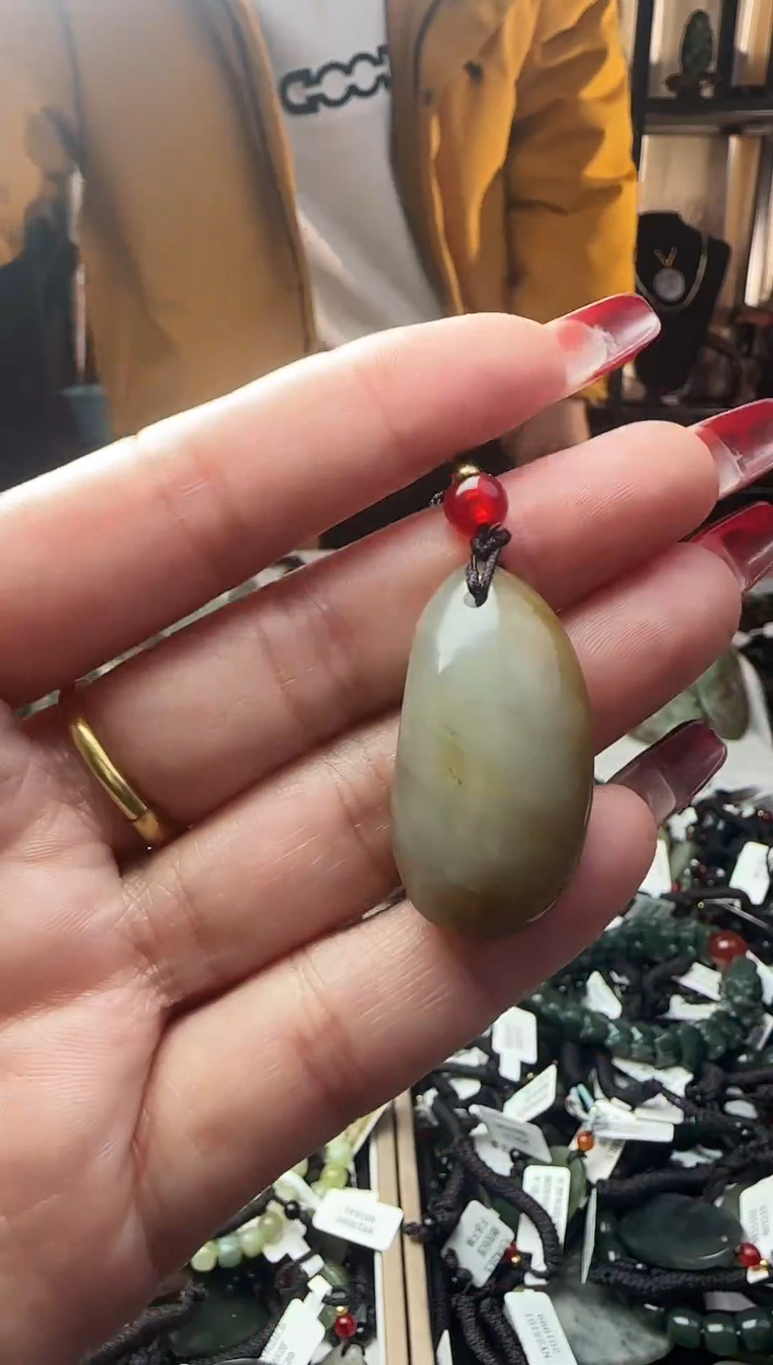 颈饰未镶嵌和田玉和田玉吊坠122