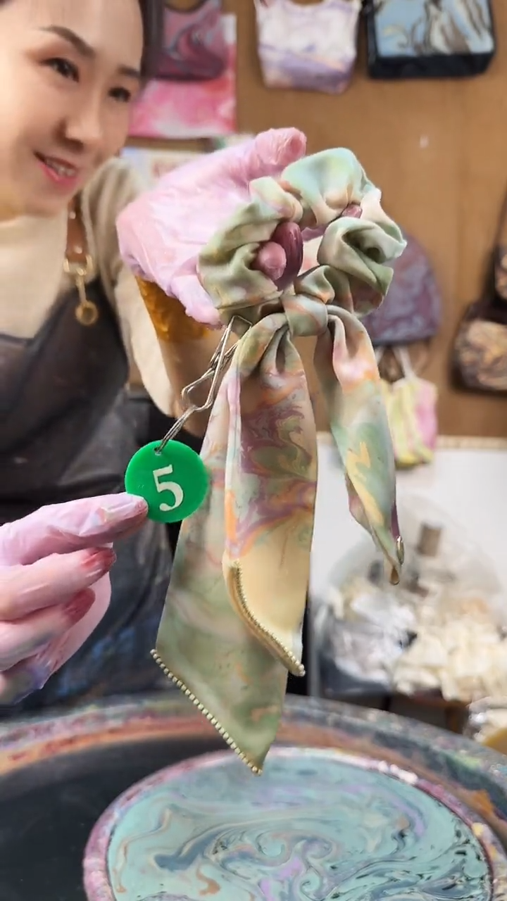 丝绸5#现场高定发饰/默认微瑕【不退不换】