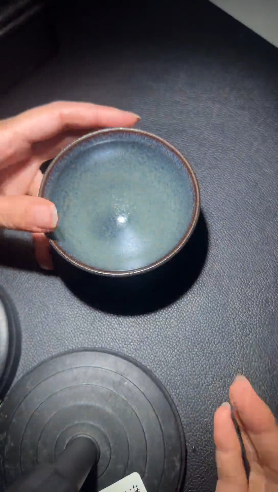 茶盏遗巨匠孙建兴建窑建盏主人杯咨询链接005