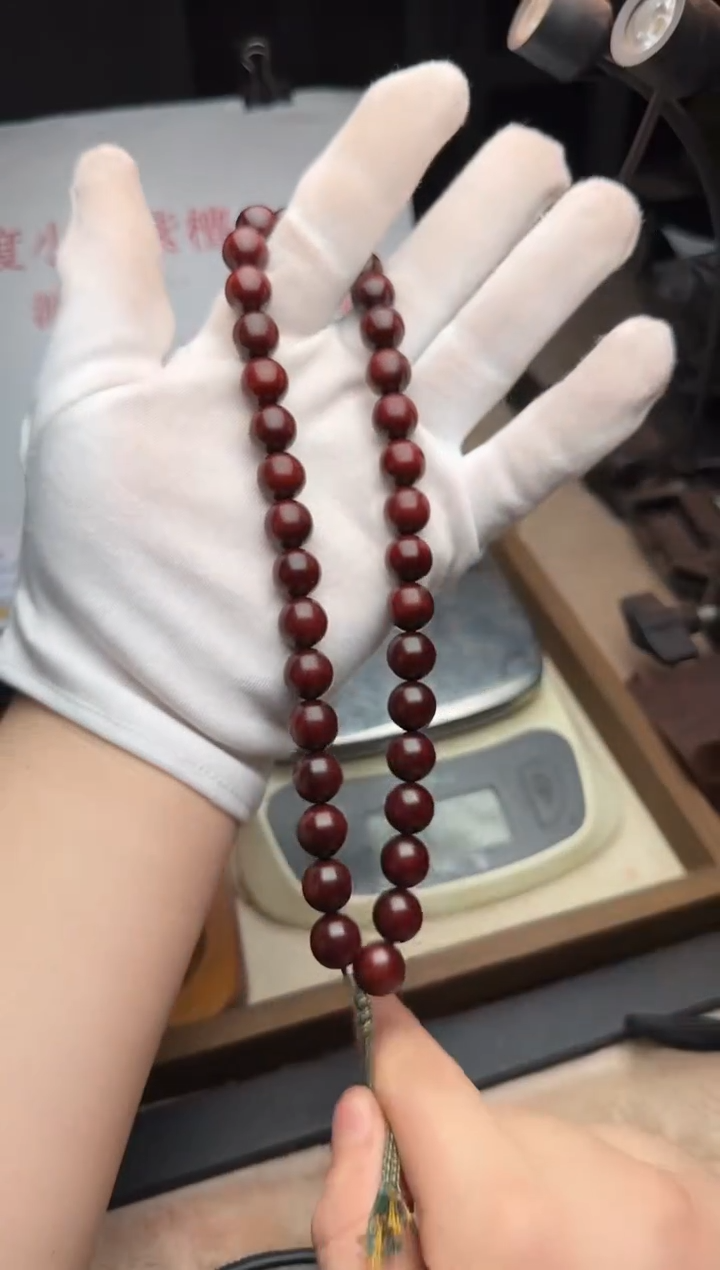 手串/手链小叶紫檀小叶紫檀极润泥料外二膘1.2 原生态