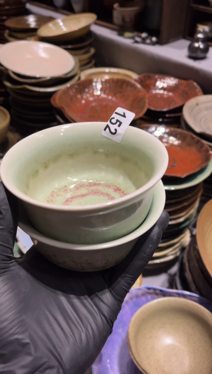 【闪购商品】瓷片152 桐花釉万福碗（2个哦）