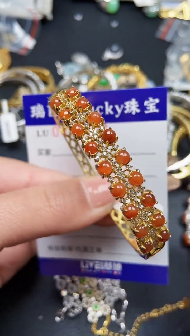 【闪购商品】翡翠颈饰银S925镶嵌3702