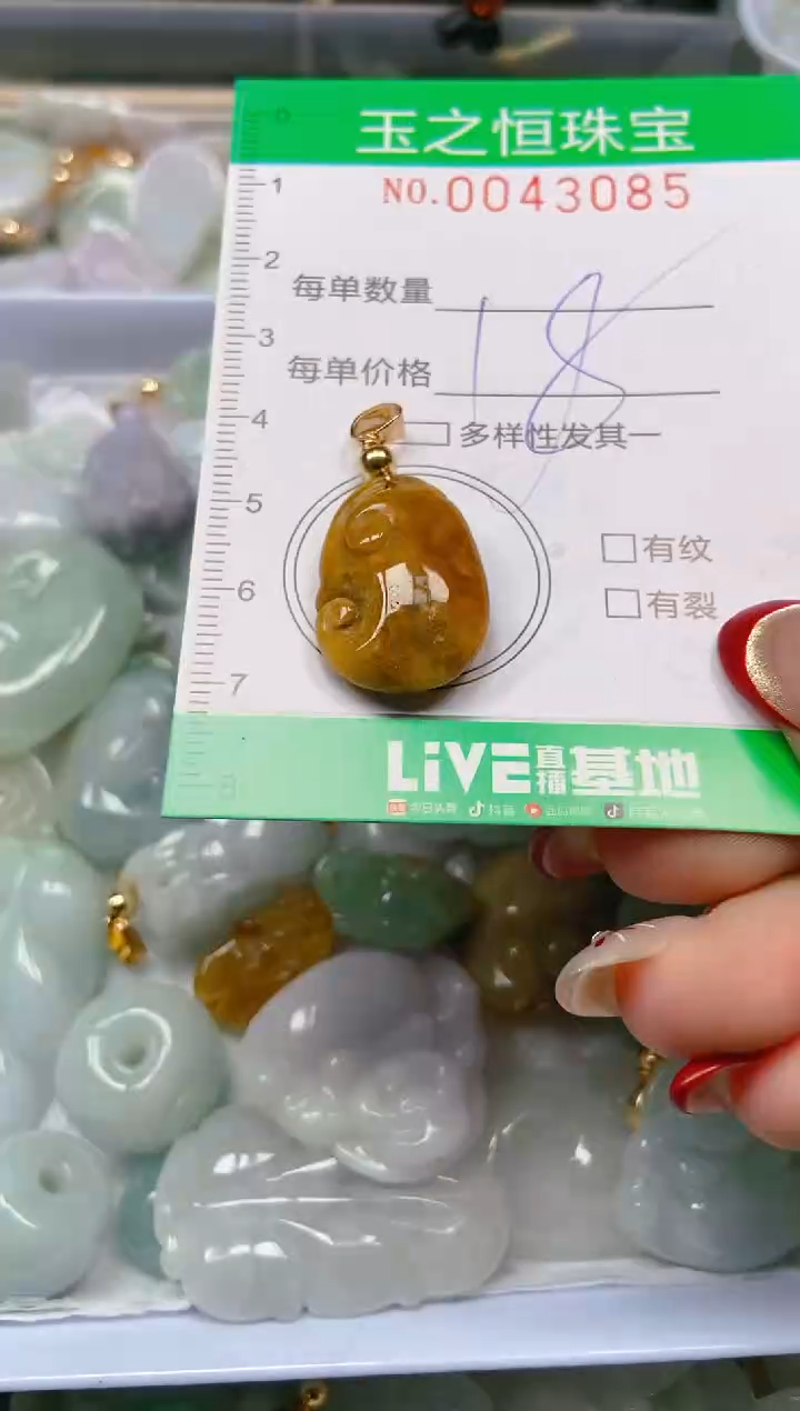 【闪购商品】翡翠颈饰未镶嵌闪购0043085