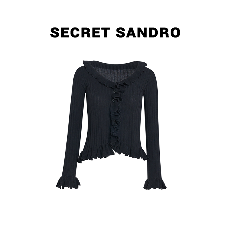 【荷叶边】Secret Sandro 楚楚 毛衫 M65280141C