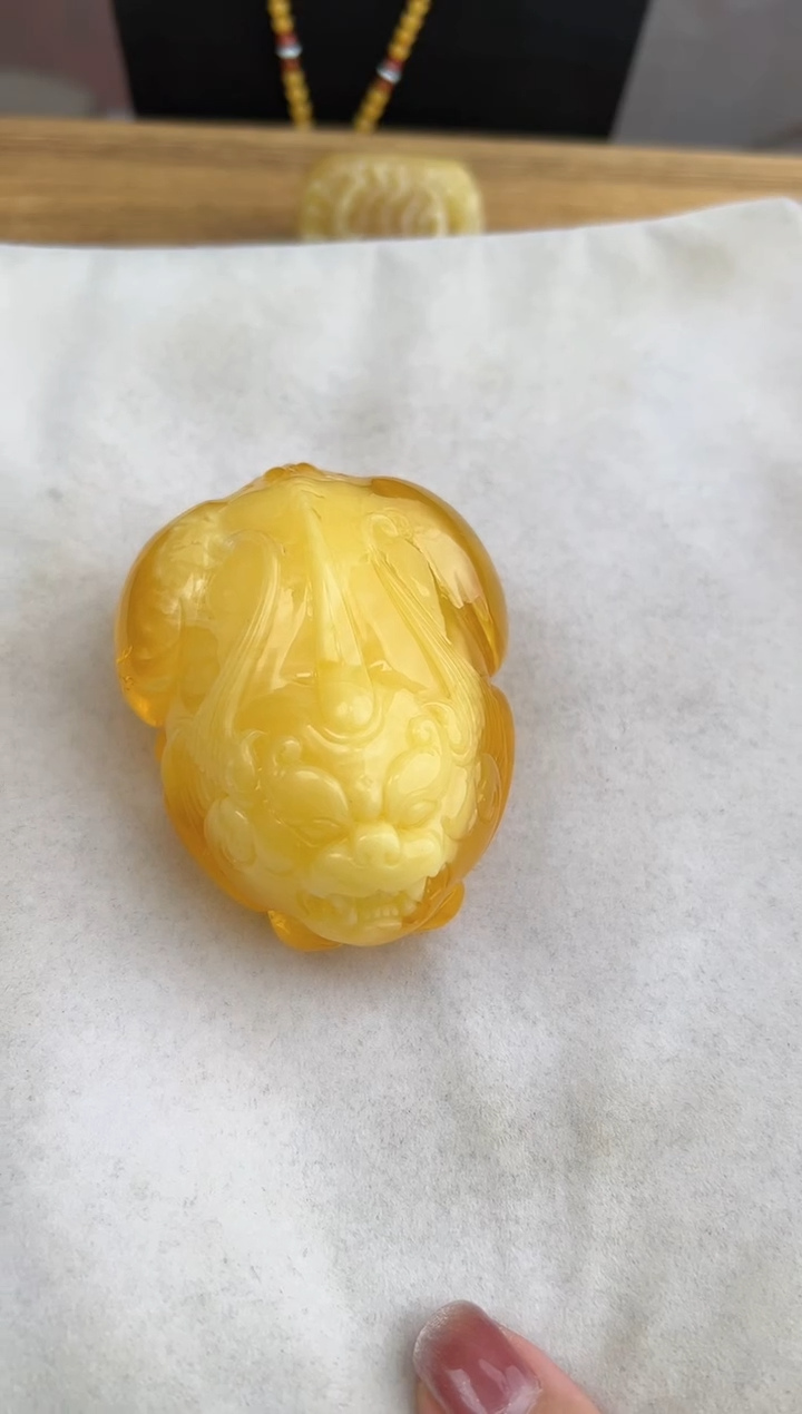 【闪购商品】定制琥珀未镶嵌10122106-吊坠