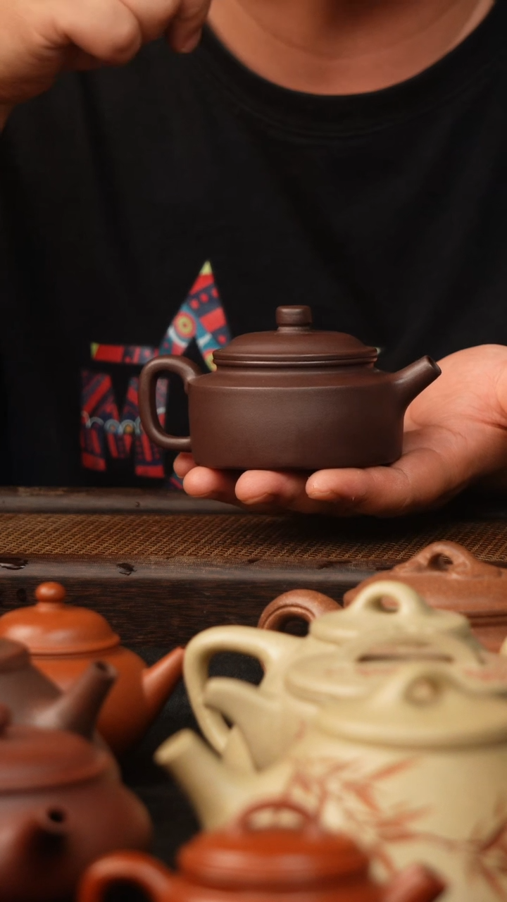 茶杯紫砂宜兴原矿紫砂手工壶