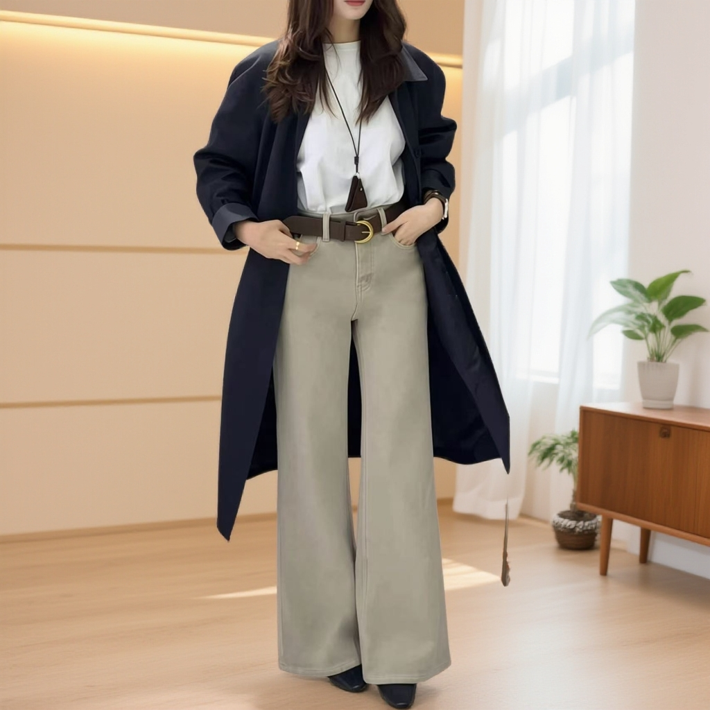 2025新款高腰高品质瑕疵女装牛仔裤
