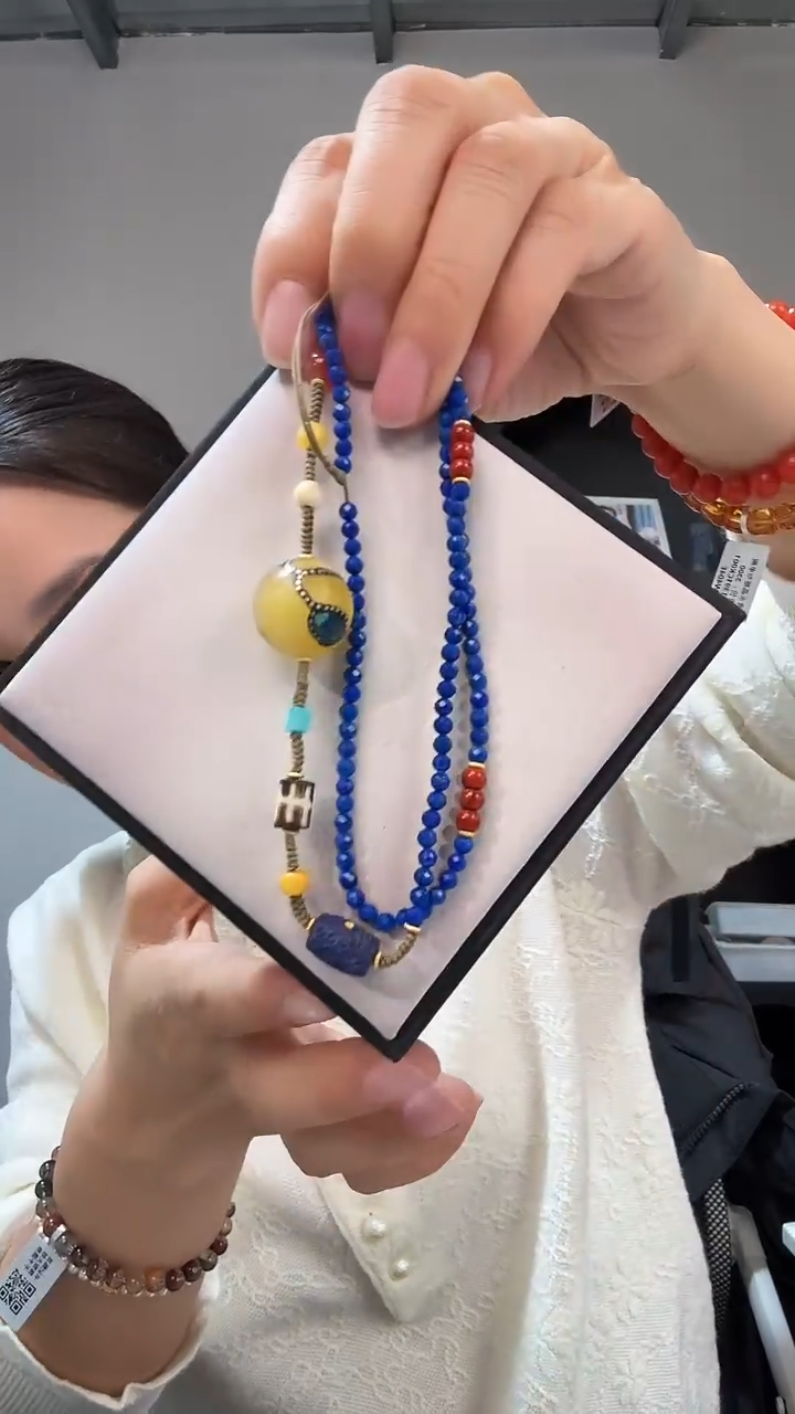 未镶嵌青金石项链优0746