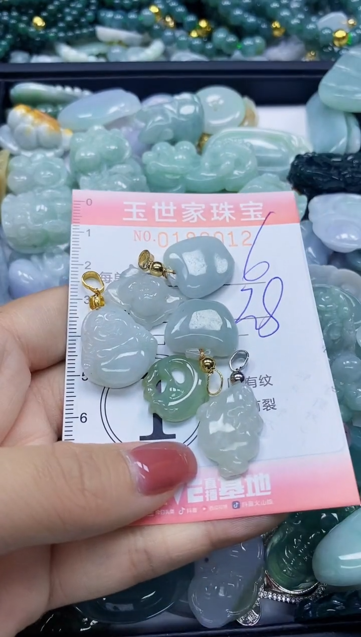 【闪购商品】翡翠颈饰未镶嵌闪购0182012