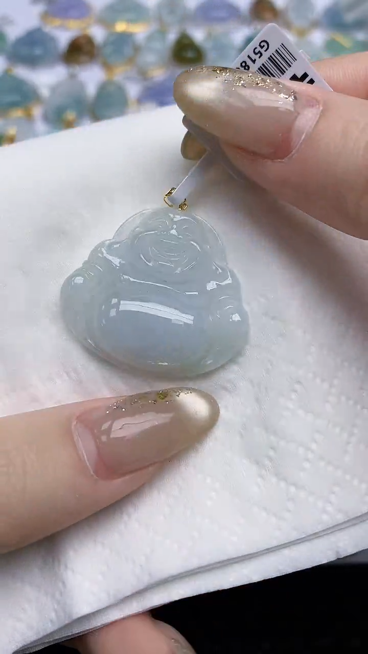 【闪购商品】翡翠颈饰未镶嵌天然A货翡翠 58