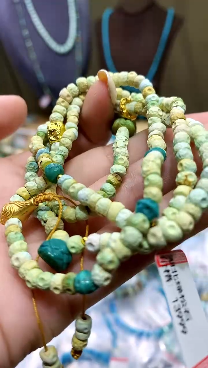【闪购商品】绿松石未镶嵌项链881