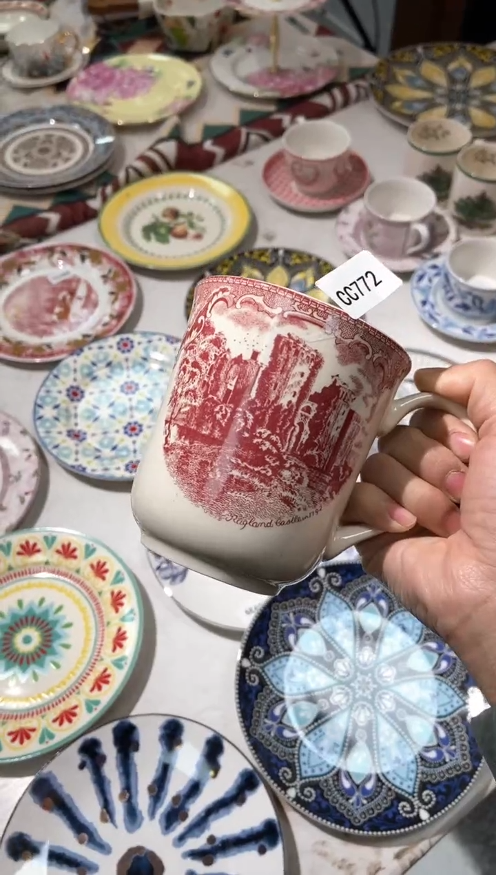 【闪购商品】瓷片CC772陶瓷没有完美无瑕陶瓷2个