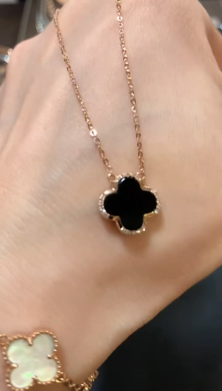 套链18K金镶嵌翡翠z29多样性一件发货