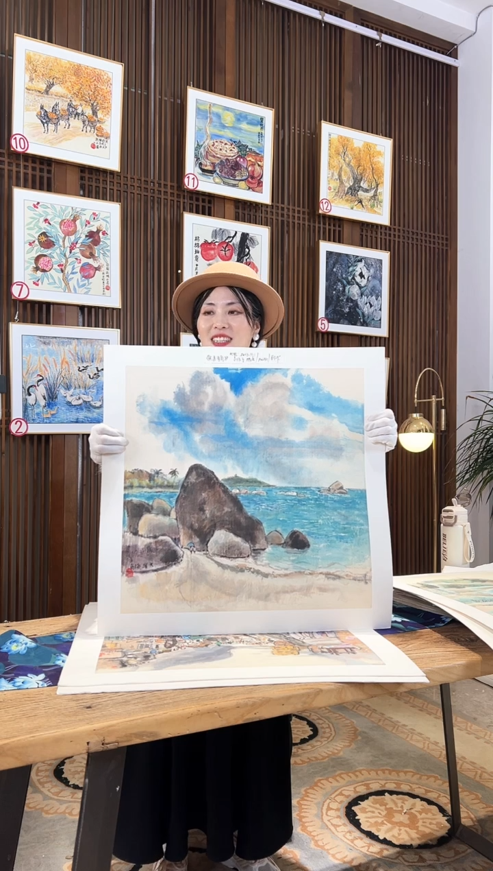 版画版画耿玉琨名章限量版画S