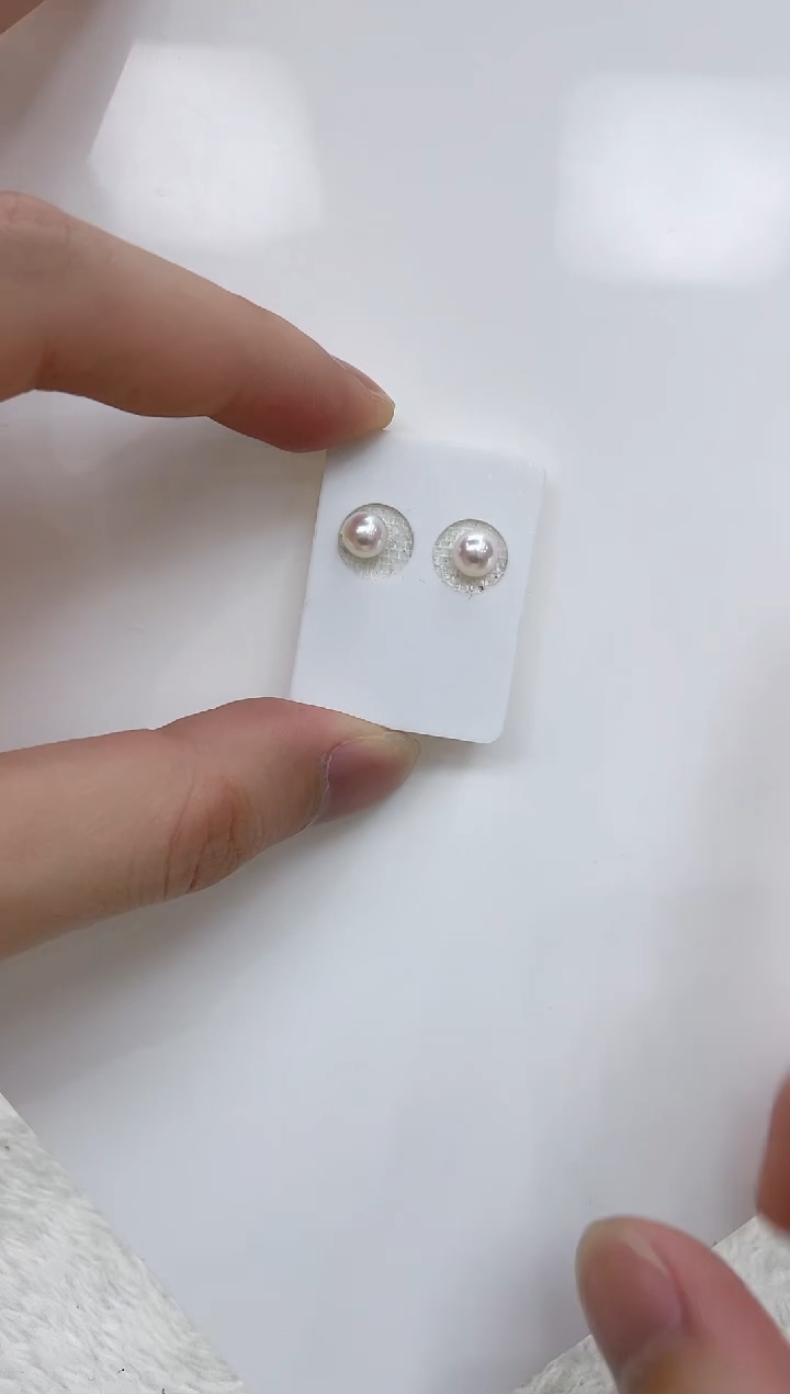 【闪购商品】海水珍珠耳饰18K金镶嵌海水珍珠耳饰