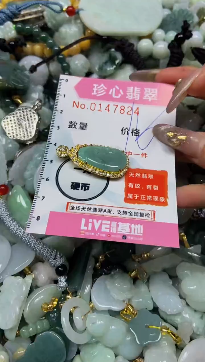 【闪购商品】翡翠颈饰未镶嵌闪购0147824