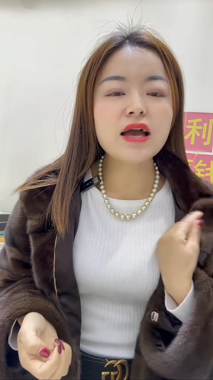 【闪购商品】海水珍珠项链未镶嵌G88 干枯金 9-12多样性发一