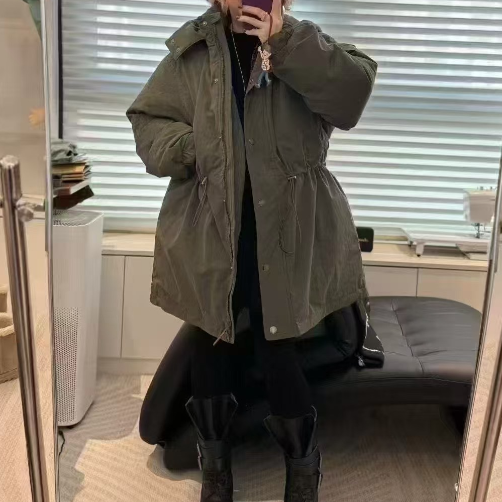 遇见-工装风羽绒服