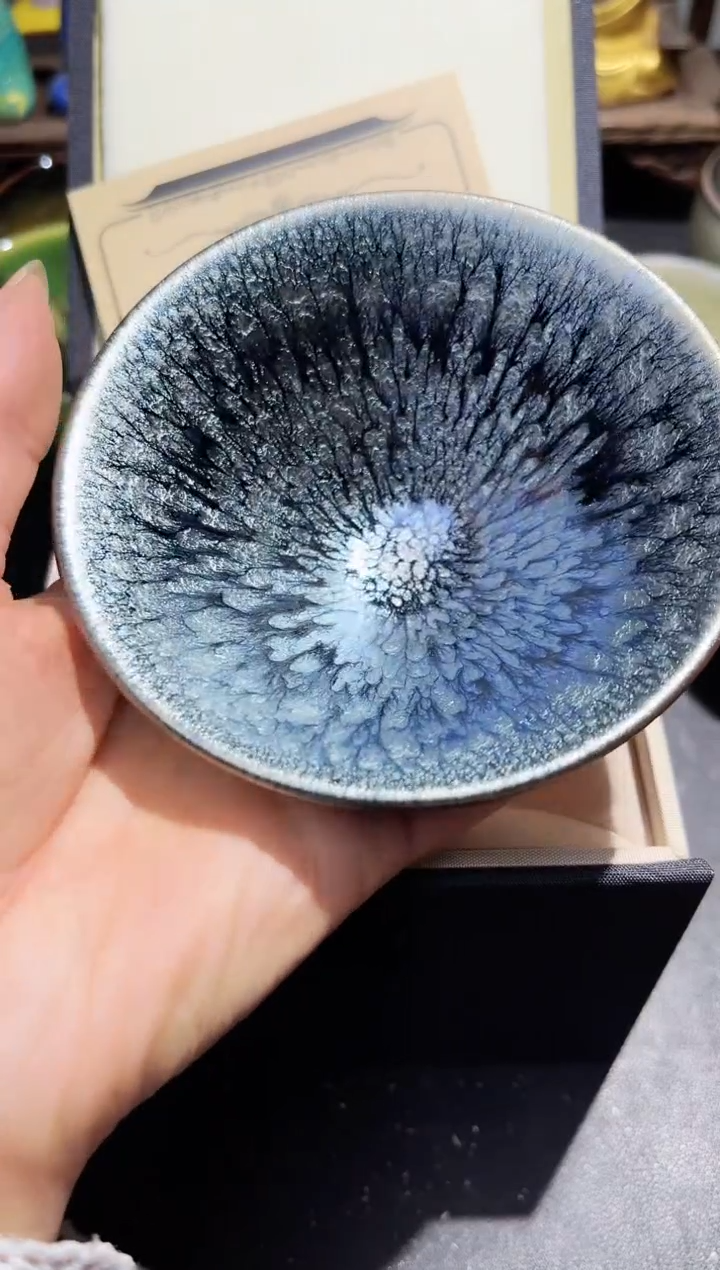 【闪购商品】茶盏轩韵建窑建盏茶器