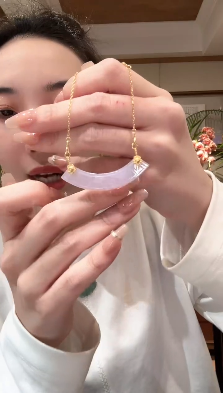 【闪购商品】翡翠颈饰未镶嵌国风