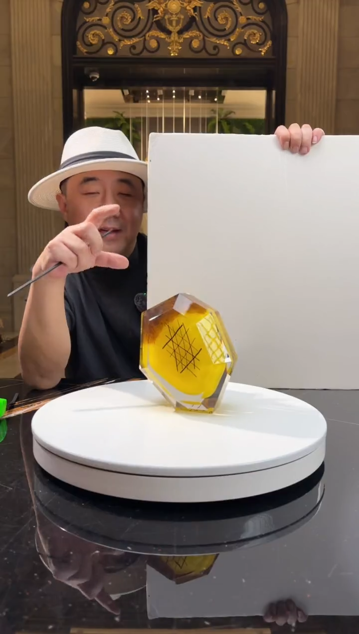 【闪购商品】茶宠AJ05381治愈明黄香薰瓶