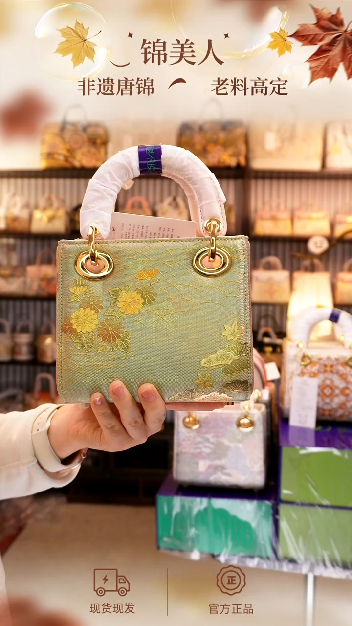 织绣国风唐锦孤品「65-小戴妃」金石绘#不带小礼物 