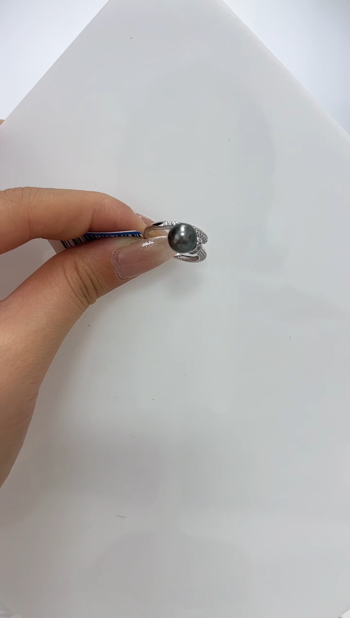【闪购商品】海水珍珠DA银S925镶嵌戒指