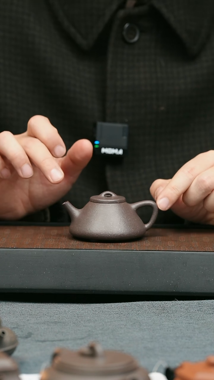 【闪购商品】紫砂茶壶五堂 子冶石瓢-手工炼泥