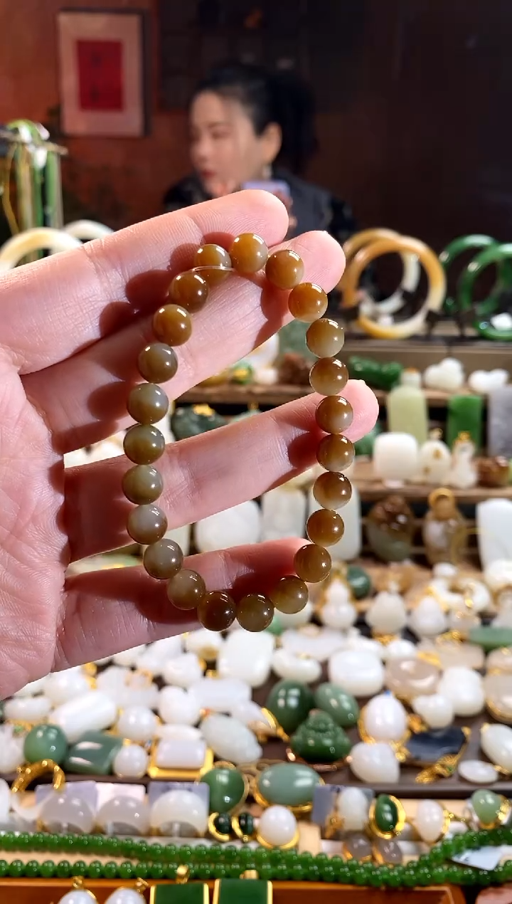 【闪购商品】和田玉手链未镶嵌。