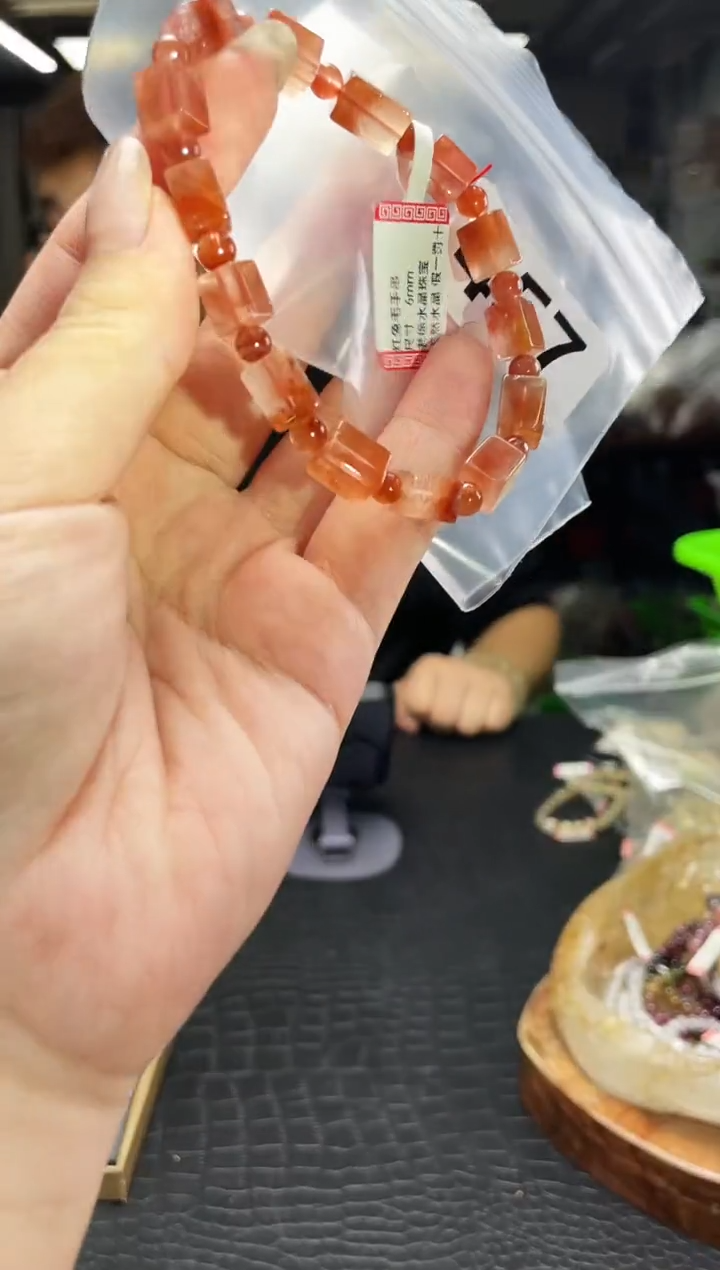 水晶手串未镶嵌手串457