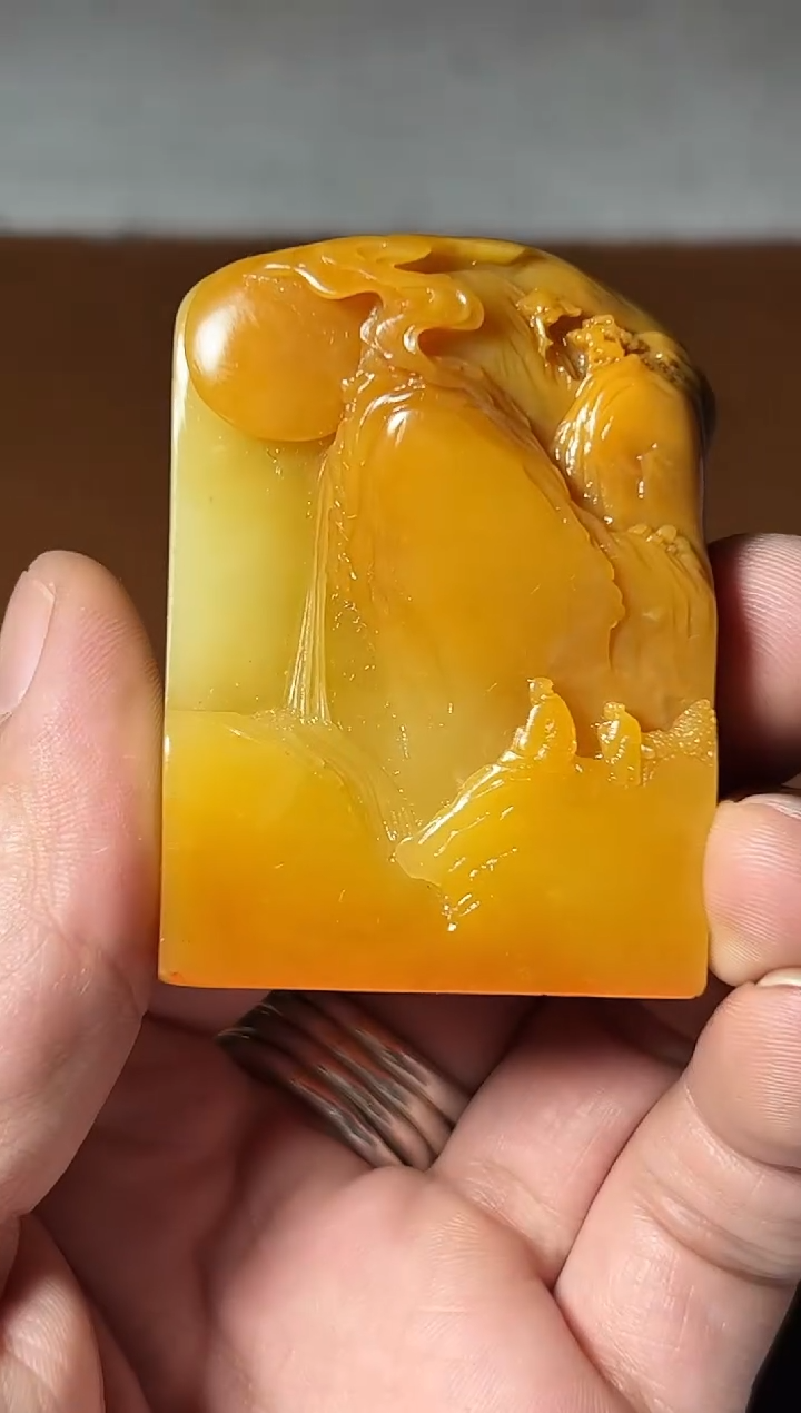 【闪购商品】寿山石印石篆刻徐谷甫SX40144暗香浮动月黄昏