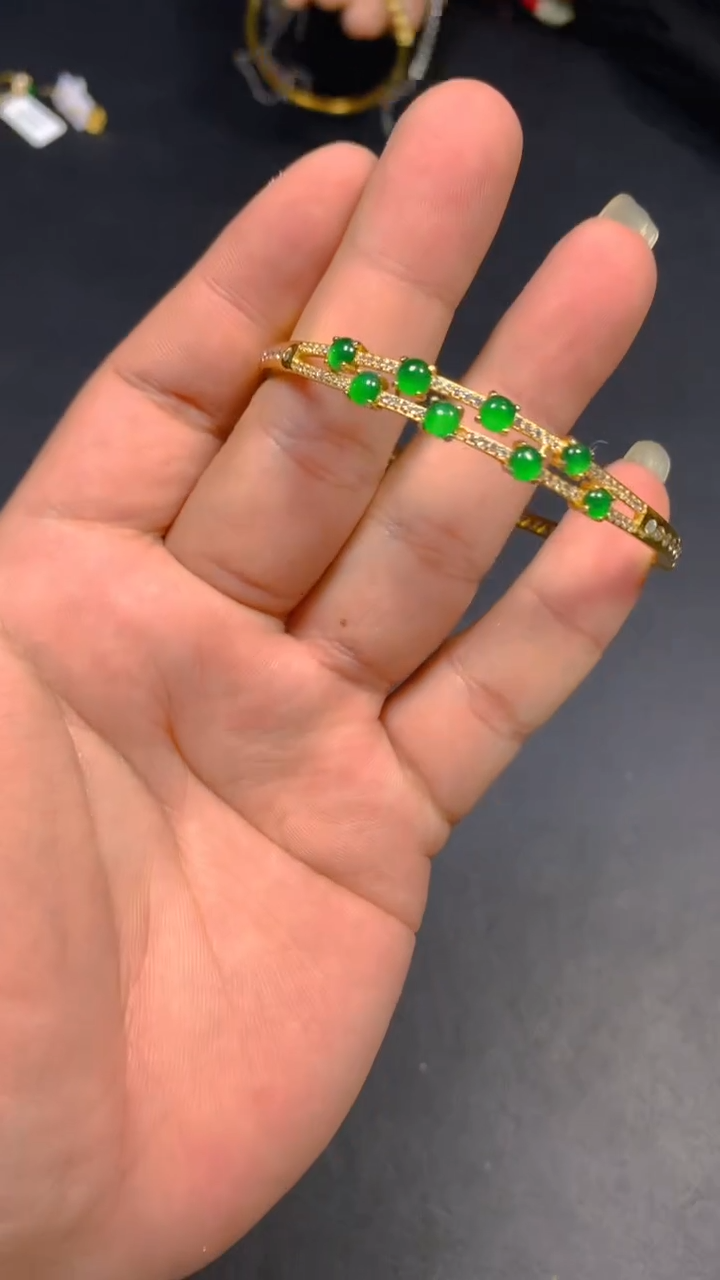 【闪购商品】翡翠手镯未镶嵌0783374554/多样性发一