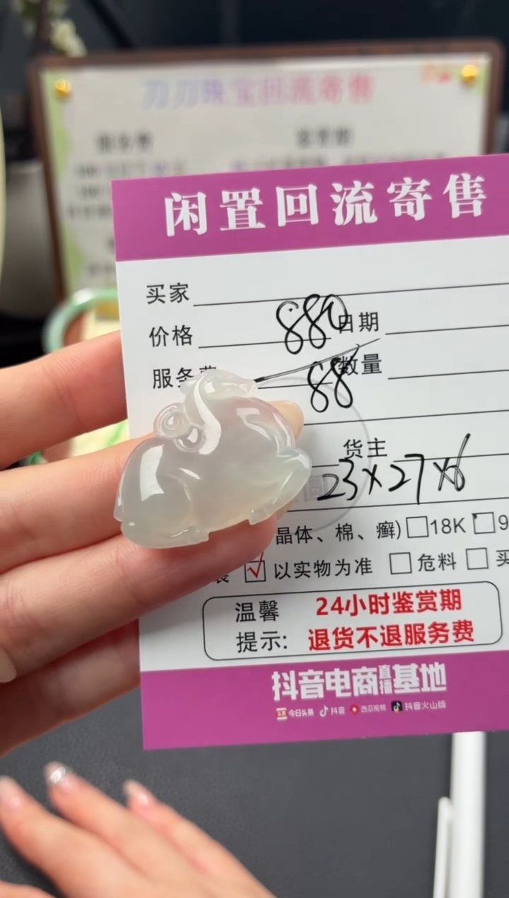 颈饰未镶嵌翡翠00003198