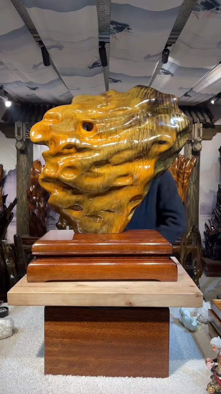 【闪购商品】金丝楠金丝楠小叶桢楠摆件74-66-31