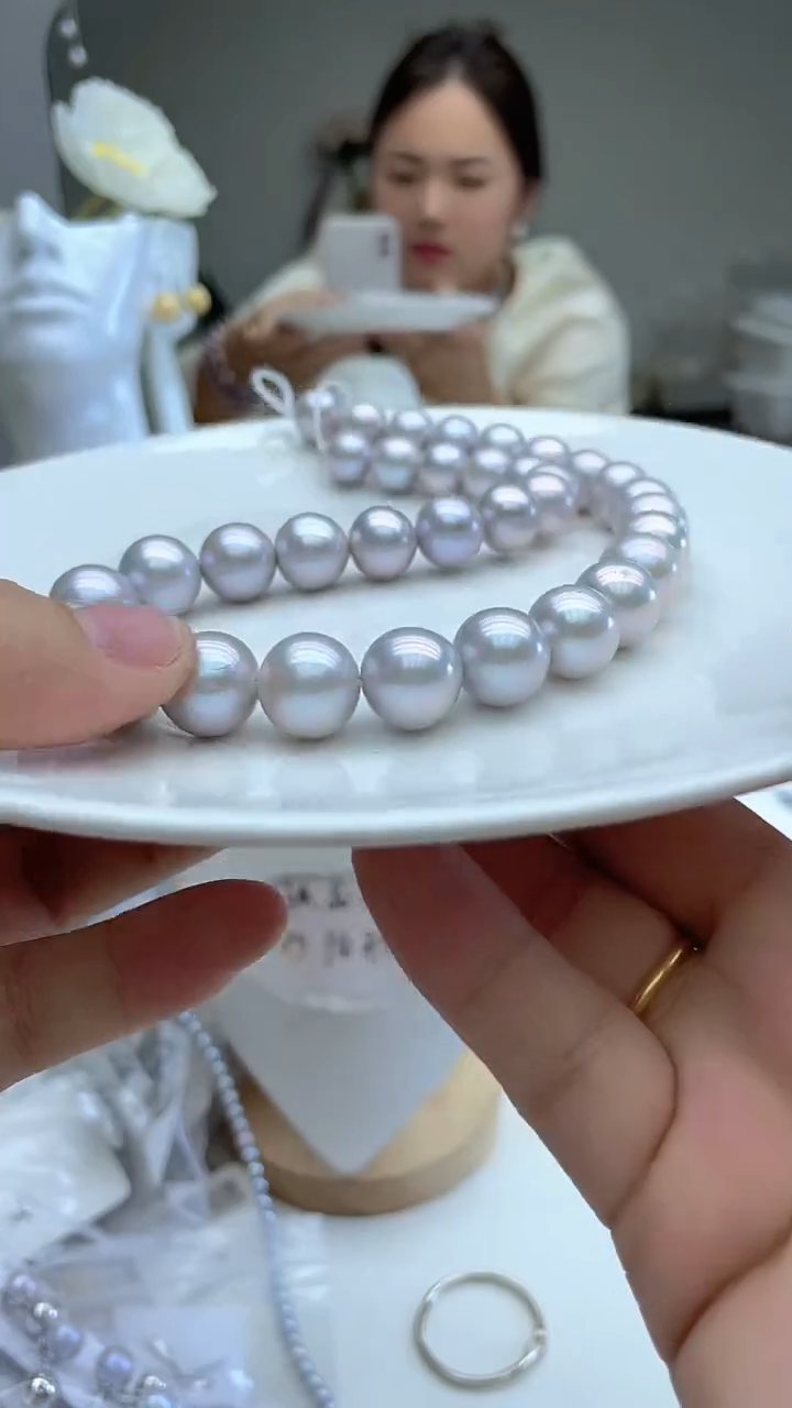 11-13mm+灰色系项链