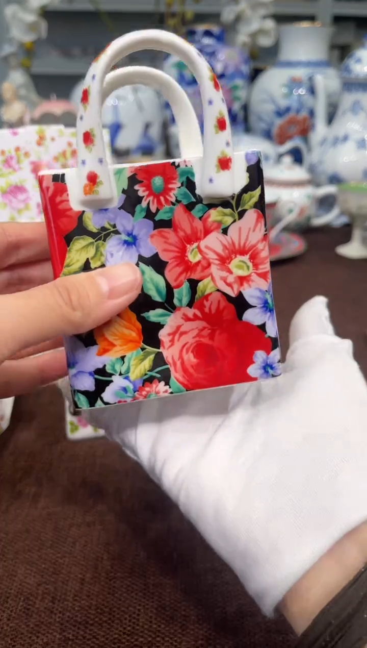 【闪购商品】皇家雅顿瓷质置物篮